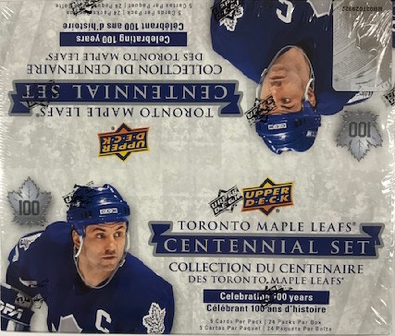 2017-18 Upper Deck Toronto Maple Leafs Centennial Hockey Cards Pack