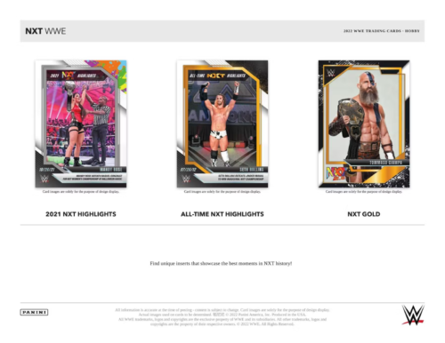 2022 Panini WWE NXT Wrestling Hobby Box - Image 3