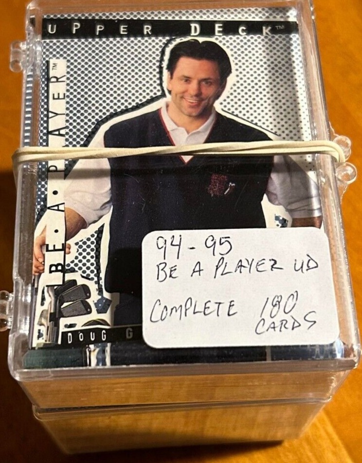 1994-95 UPPER DECK BE A PLAYER HOCKEY CARD SET