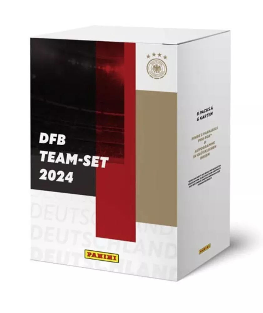 DFB Team-Set 2024 Trading Karty Box Německá Verze