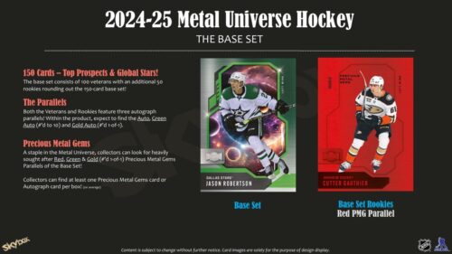 2024-25 Upper Deck Skybox Metal Universe Hockey Hobby Box - Image 5