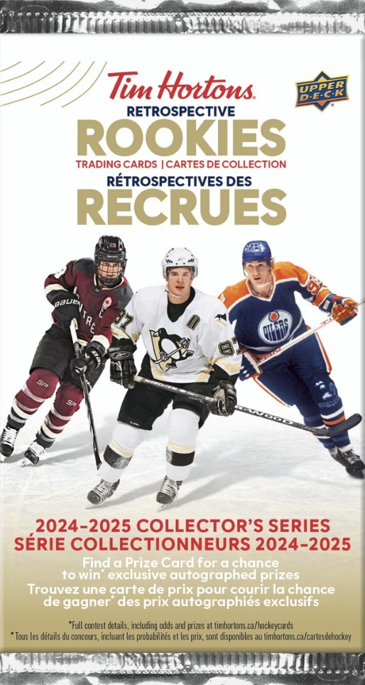 2024-25 Upper Deck Tim Hortons Retrospective Rookies Hockey Base set