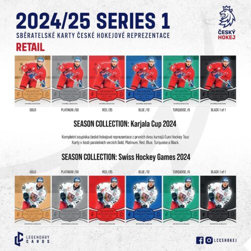 2024-25 LC Český Hokej Series 1 Retail Hockey Balíček - Image 5