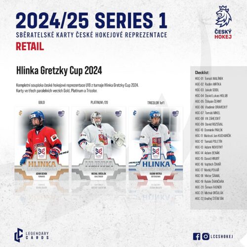 2024-25 LC Český Hokej Series 1 Retail Hockey Balíček - Image 3
