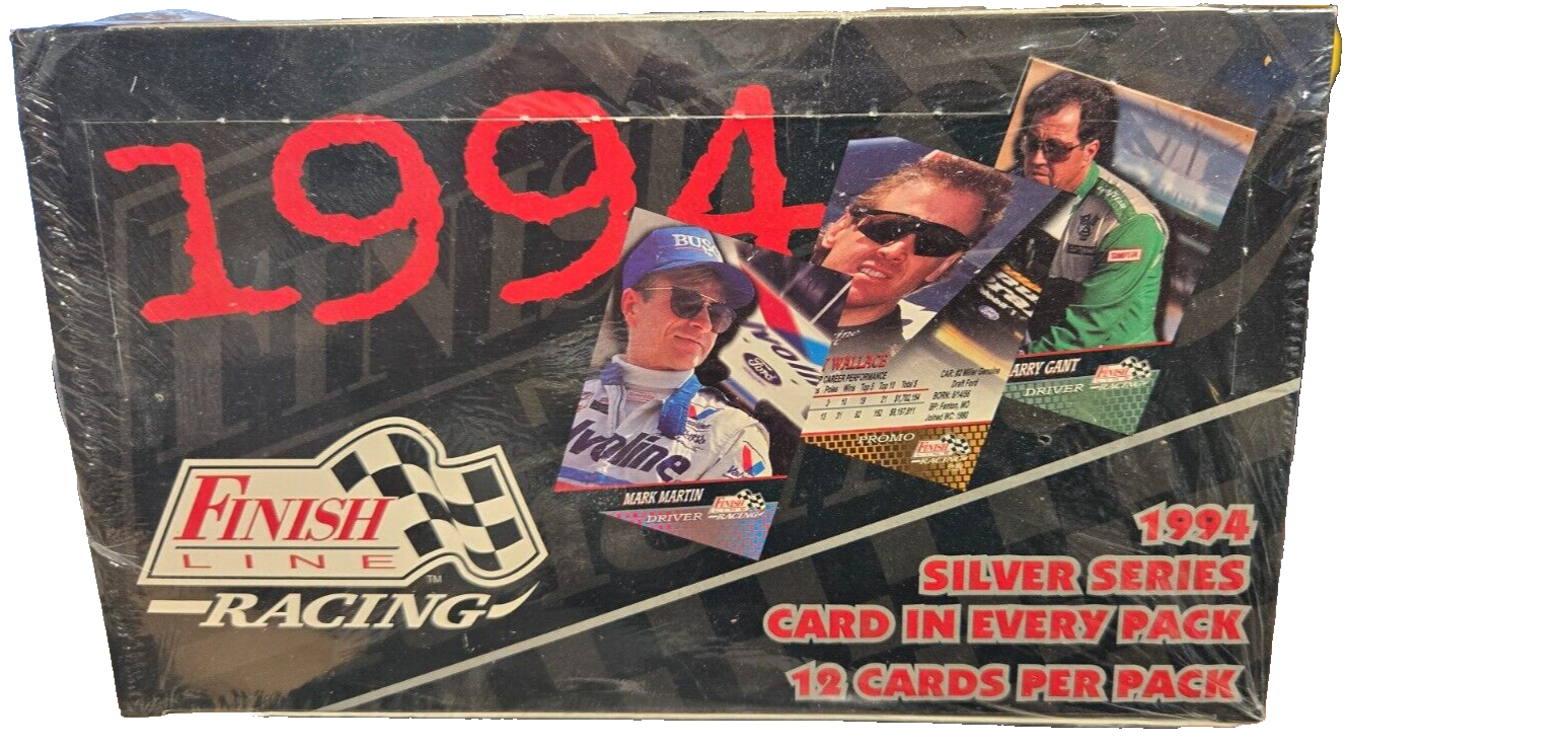 1994 FINISH LINE RACING CARDS HOBBY BOX