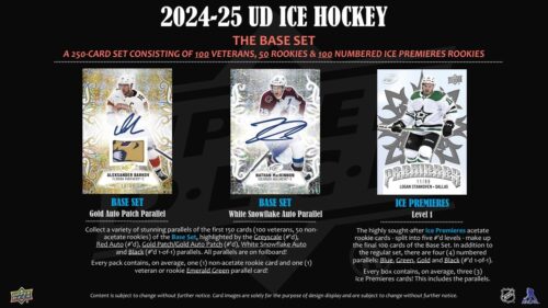 2024-25 Upper Deck Ice Hockey Hobby Box - Image 6