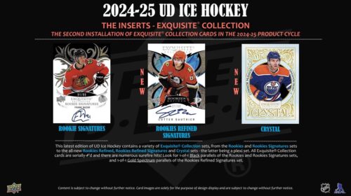 2024-25 Upper Deck Ice Hockey Hobby Box - Image 5