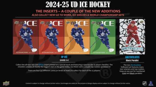 2024-25 Upper Deck Ice Hockey Hobby Box - Image 3