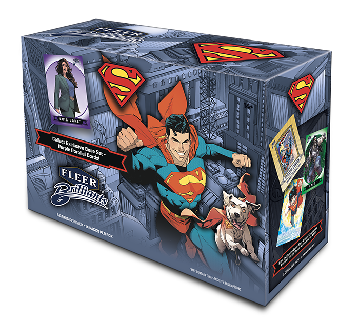 2025 Upper Deck Fleer Brilliants Superman Mega Box