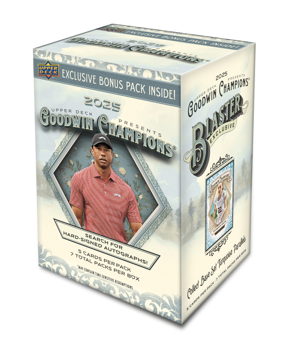 2025 Upper Deck Goodwin Champions Blaster Box