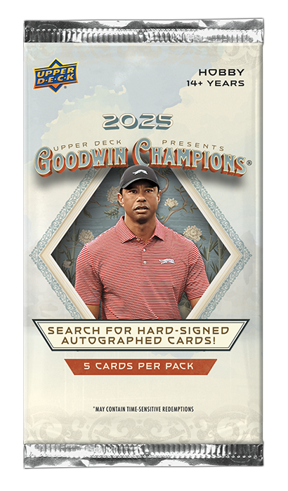 2025 Upper Deck Goodwin Champions Hobby Balíček