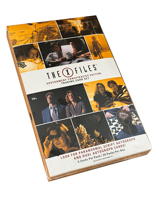 2025 Upper Deck The X-Files Government Conspiracies Edition Hobby Box