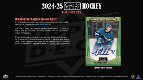 2024-25 Upper Deck O-Pee-Chee Platinum Hockey Blaster Box - Image 5