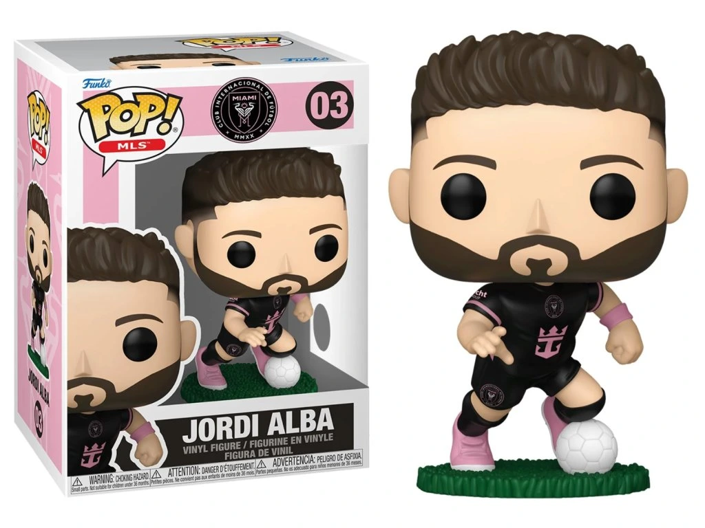 Funko POP! 03 MLS: Inter Miami - Jordi Alba