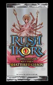 2025 Rush of Ikorr TCG Shattered Chaos Booster Balíček