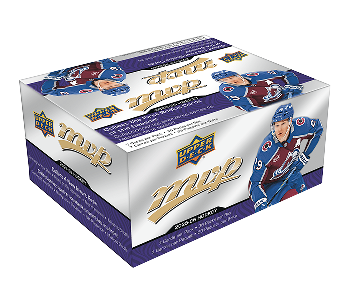 2025-26 Upper Deck MVP Hockey Retail Box