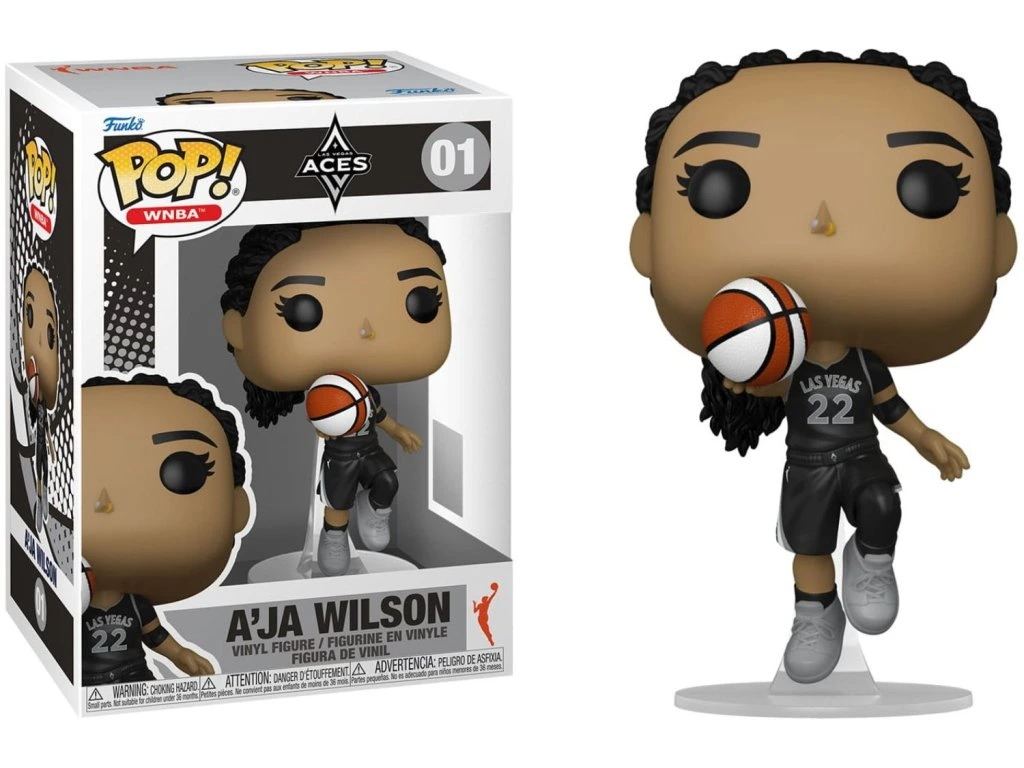 Funko POP! 01 WNBA: Las Vegas Aces - A’ja Wilson