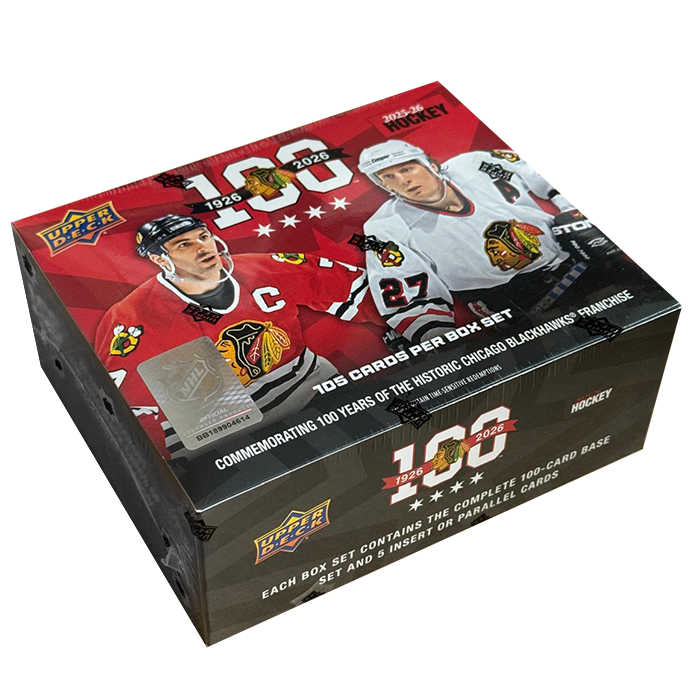 2025-26 Upper Deck Chicago Blackhawks Centennial Box Set