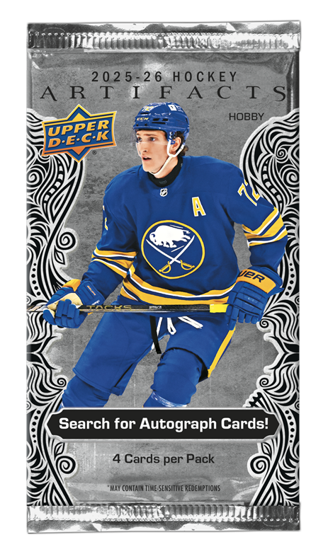 2025-26 Upper Deck Artifacts Hockey Hobby Balíček