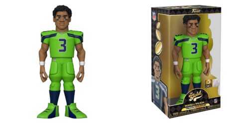 NFL - Russel Wilson Gold Vinyl Figure  30 cm - Obrázek 3