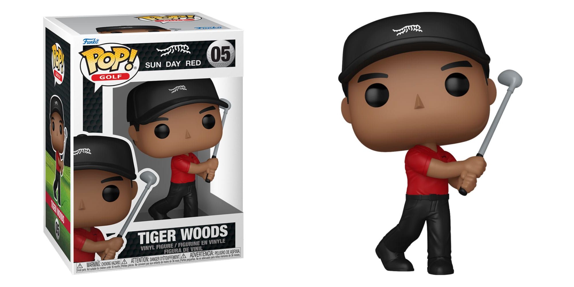 Funko POP! 05 Golf: Sun Day Red - Tiger Woods