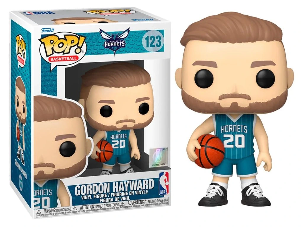 Funko POP! 123 Basketball: Celtics Hornets - Gordon Hayward