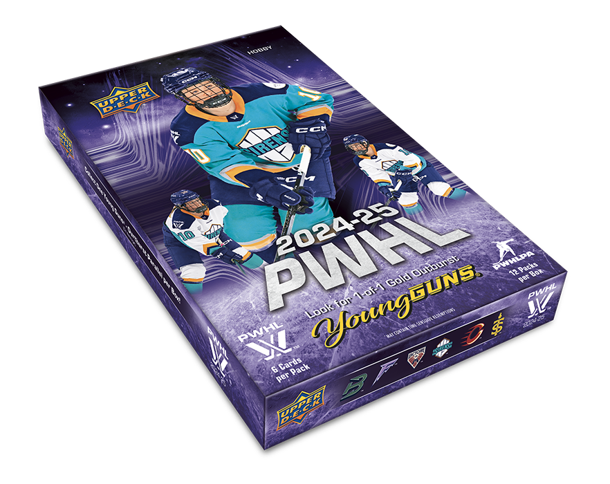 2024-25 Upper Deck Women’s Hockey PWHL Hobby Box