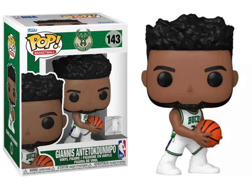 Funko POP! 143 Basketball: Milwaukee Bucks - Giannis Antetokounmpo