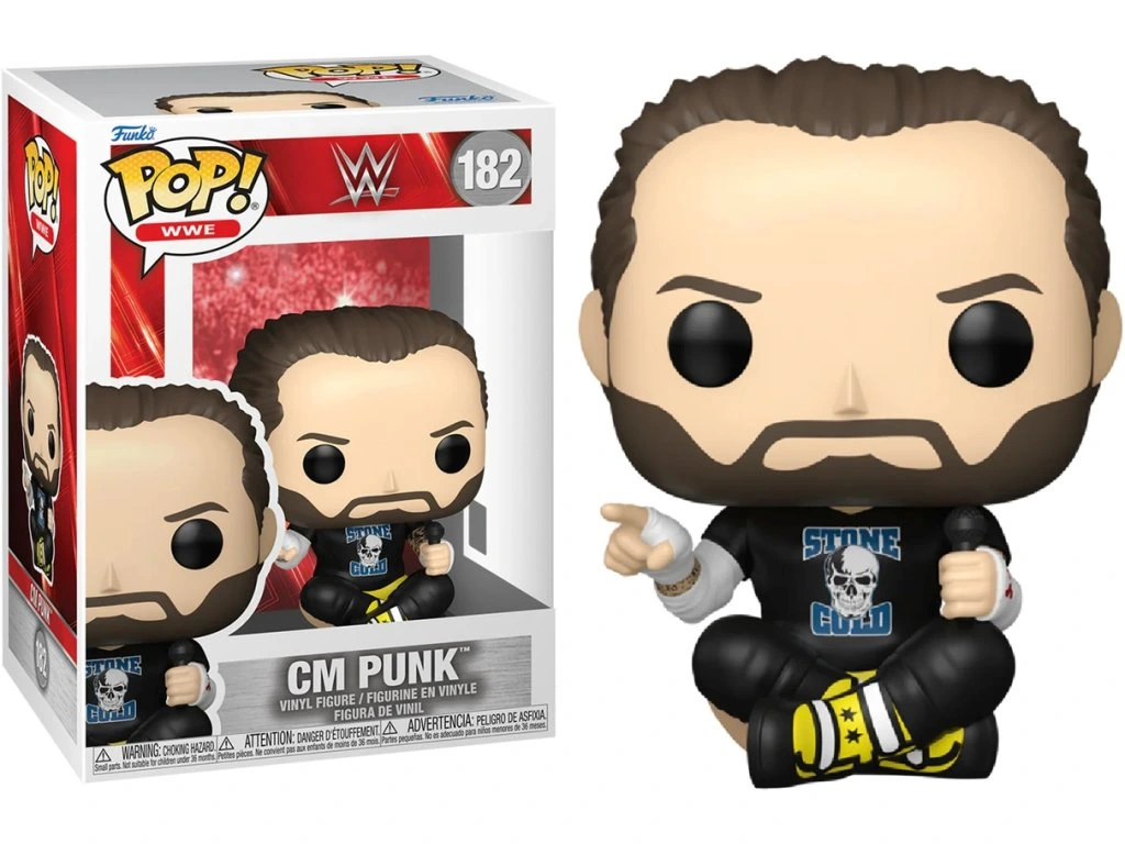 Funko POP! 182 WWE: WWE - CM Punk