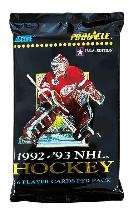 1992-93 Pinnacle Score US Ed. Hockey Hobby Balíček