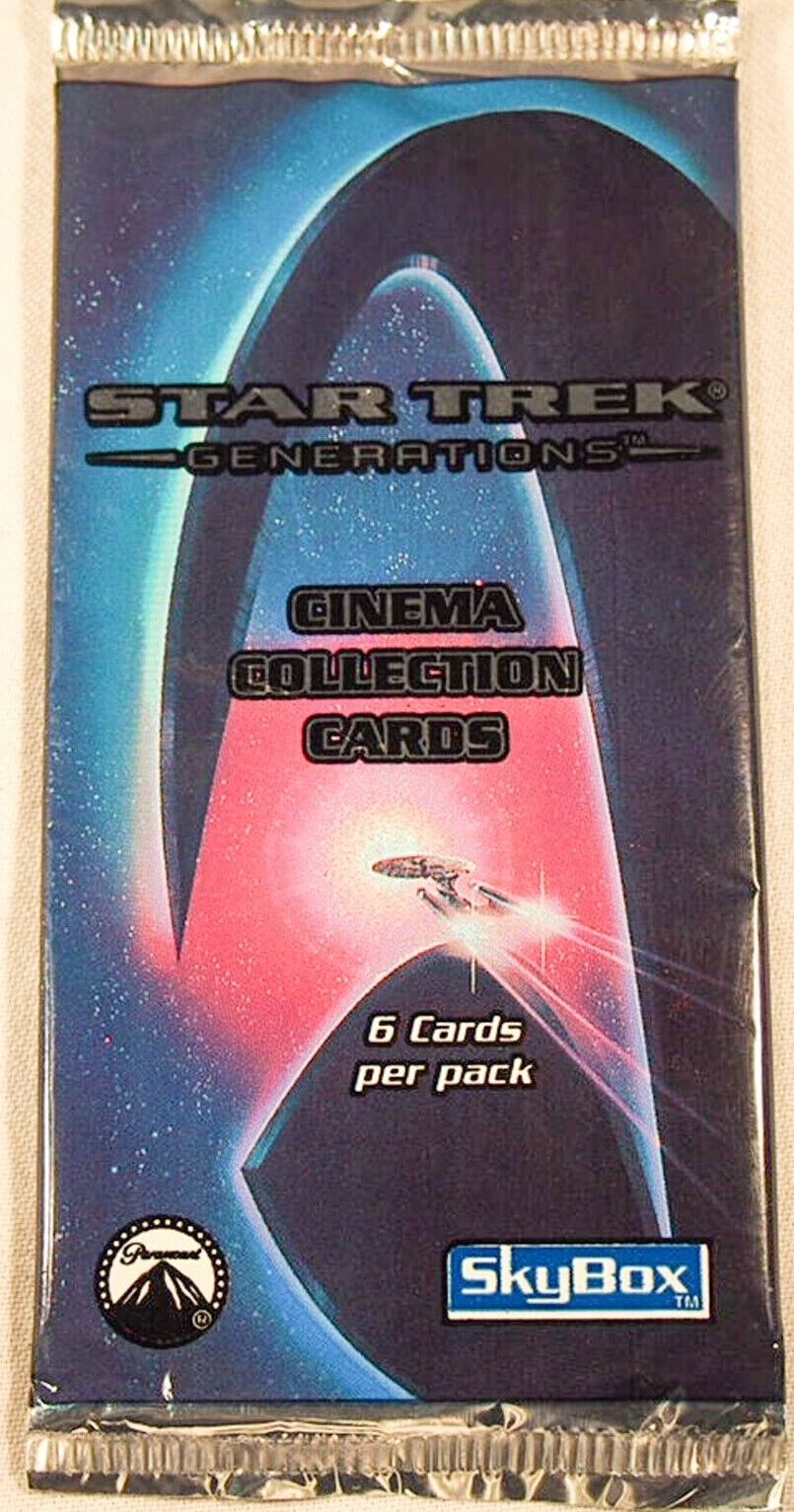 1994 SkyBox STAR TREK Generations Cinema Cards Balíček