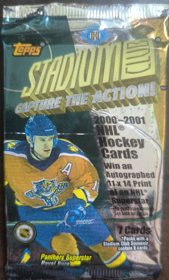 2000-01 Topps Stadium Club Hockey Hobby Balíček