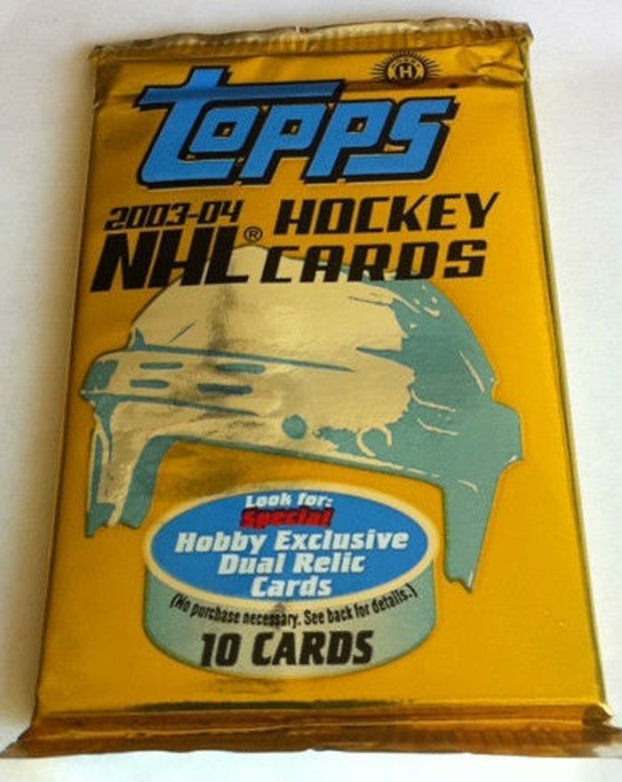 2003-04 Topps Hockey Hobby Balíček