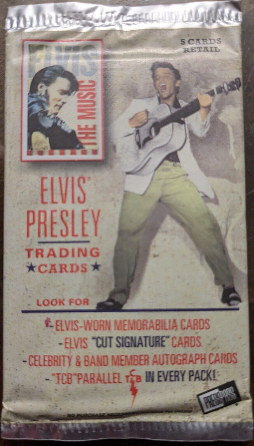 2007  Elvis Presley  Press Pass Trading Cards Hobby Balíček