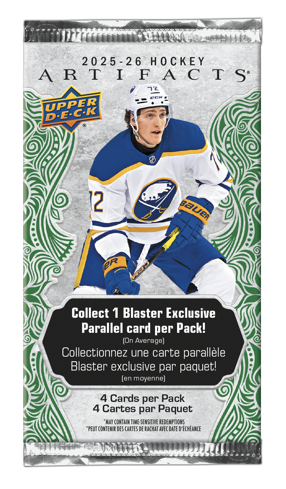 2025-26 Upper Deck Artifacts Hockey Blaster balíček