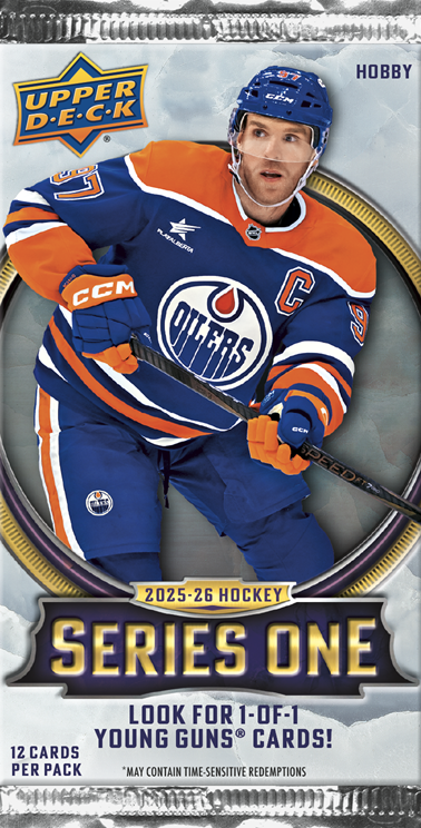 2025-26 Upper Deck Series 1 Hockey Hobby Balíček