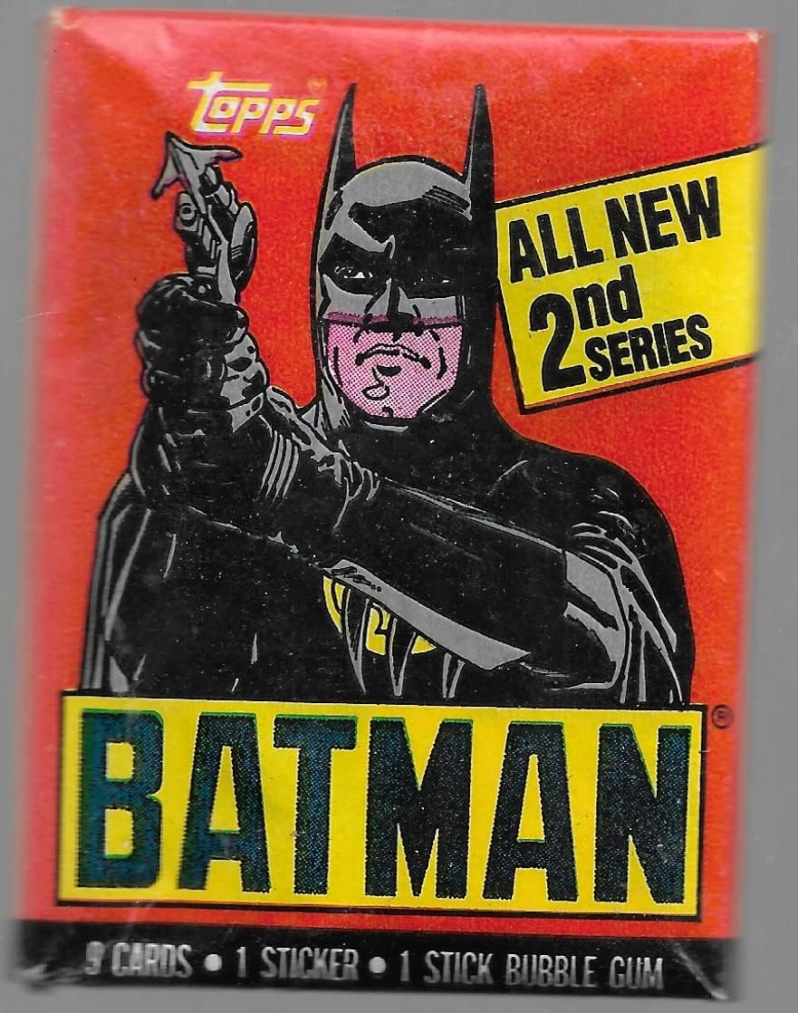 1989 Topps Batman Cards S2 Balíček