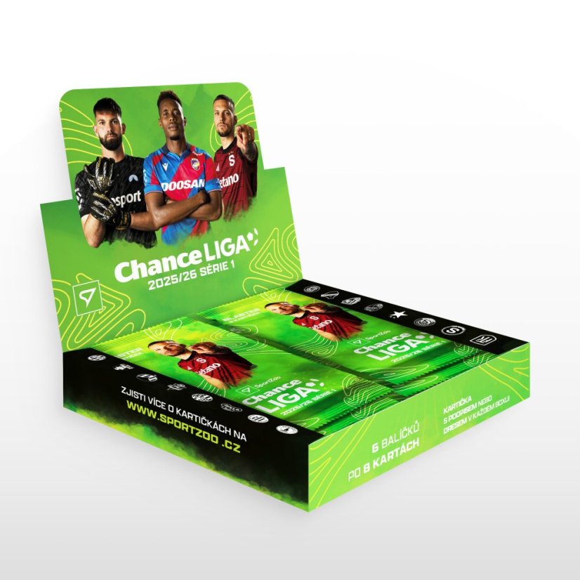 2025-26 SportZoo Chance Liga - 1. Série Blaster Balíček - Obrázek 4
