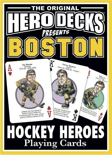 Hero Decks Playing Cards Boston Bruins Hockey Heroes