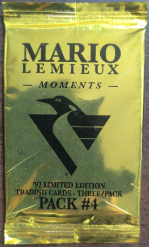 1996-97 Pinnacle Giant Eagle Mario Lemieux Moments #4 Balíček