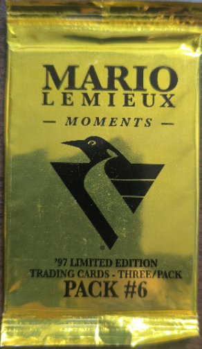 1996-97 Pinnacle Giant Eagle Mario Lemieux Moments #6 Balíček