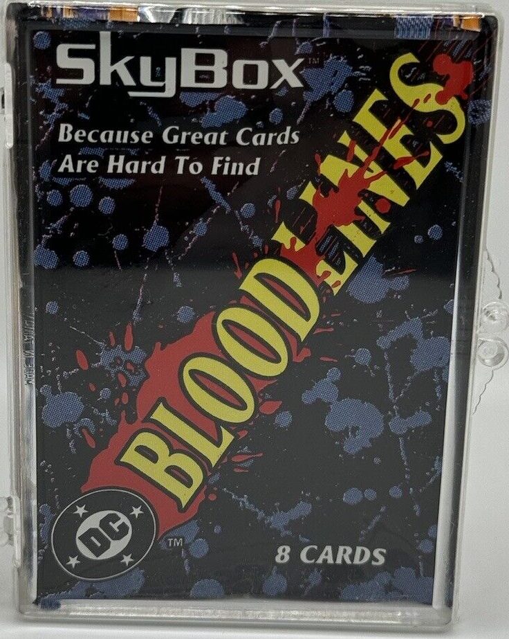1993 Skybox  BLOODLINES Comiks  Cards Balíček