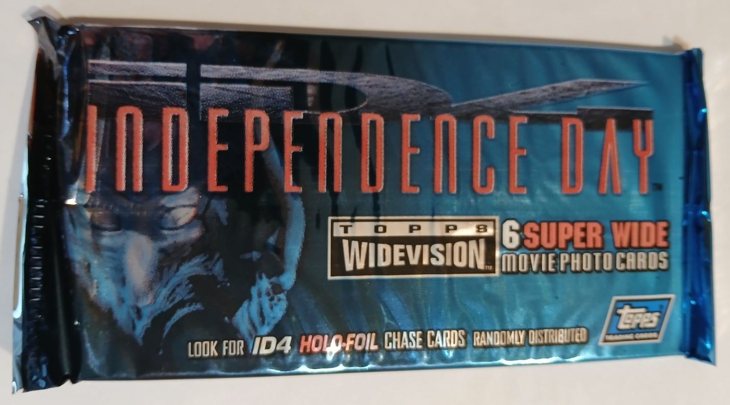 1996  Topps Independence Day Widevision Cards Balíček