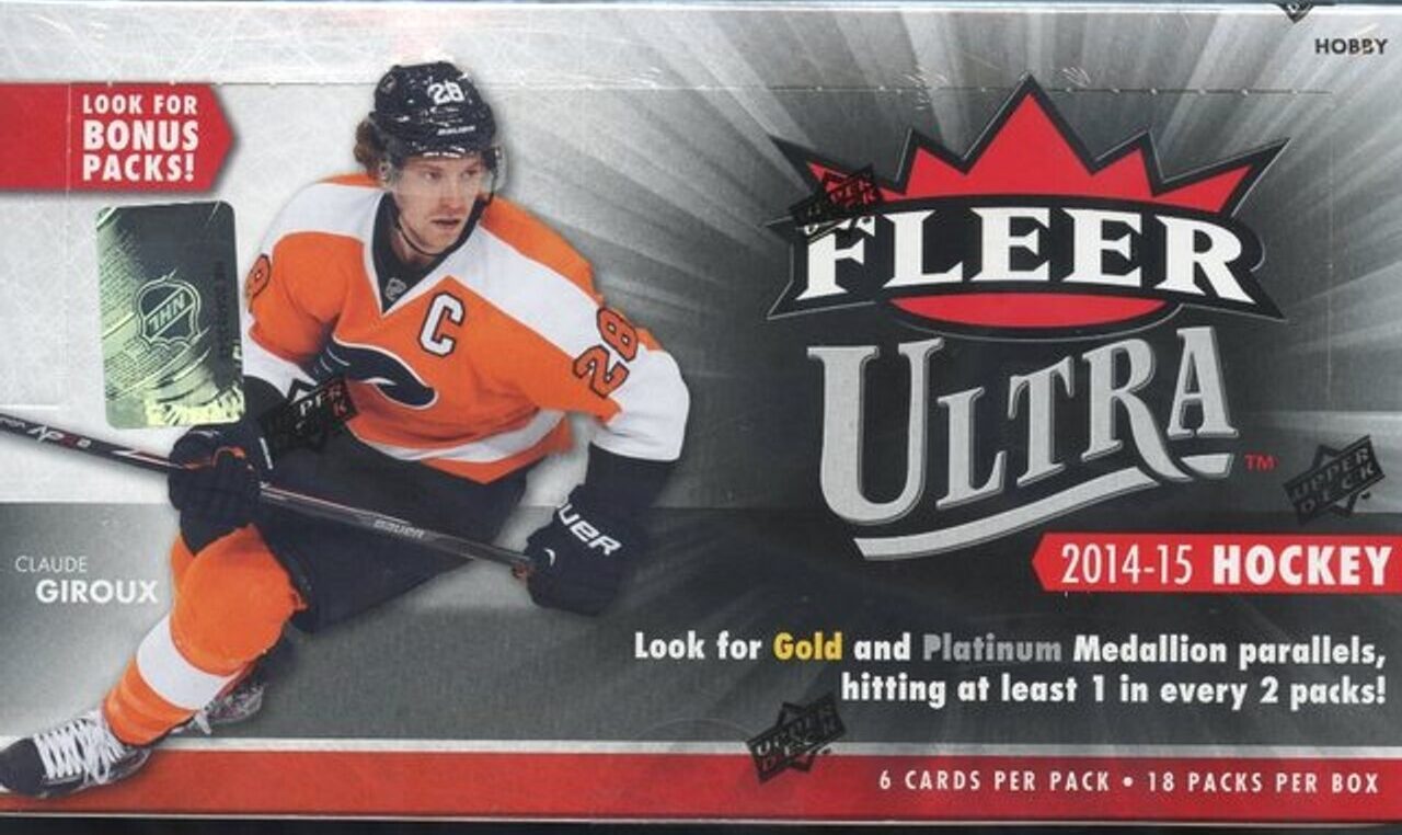 2014-15 Upper Deck Fleer Ultra Hobby Box