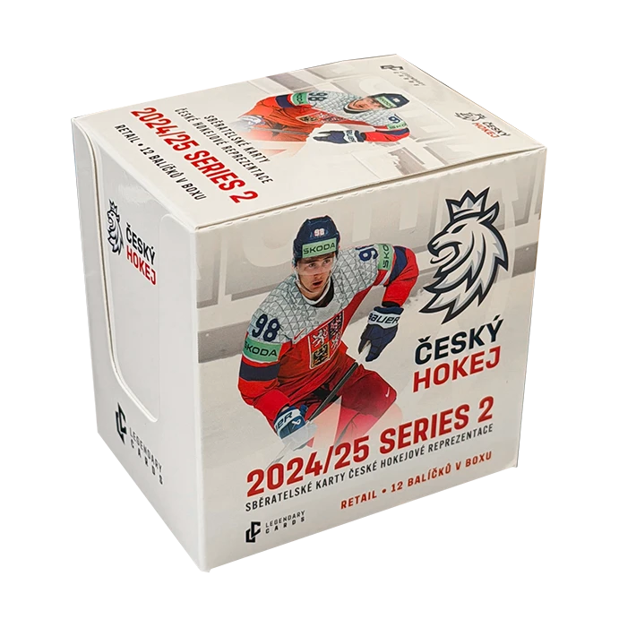 2024-25 LC Český Hokej Series 2 Retail Hockey Box