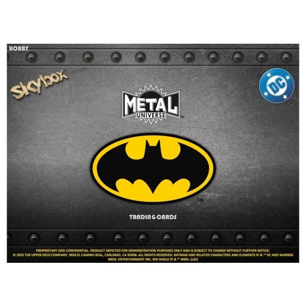 2025 Upper Deck Batman Skybox Metal Universe Hobby Box - Obrázek 5