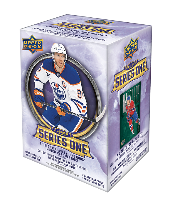 2025-26 Upper Deck Series 1 Hockey Blaster Box