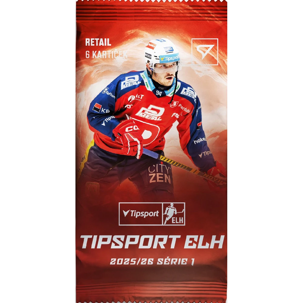 2025-26 SportZoo Tipsport ELH Series 1 Hockey Retail Balíček