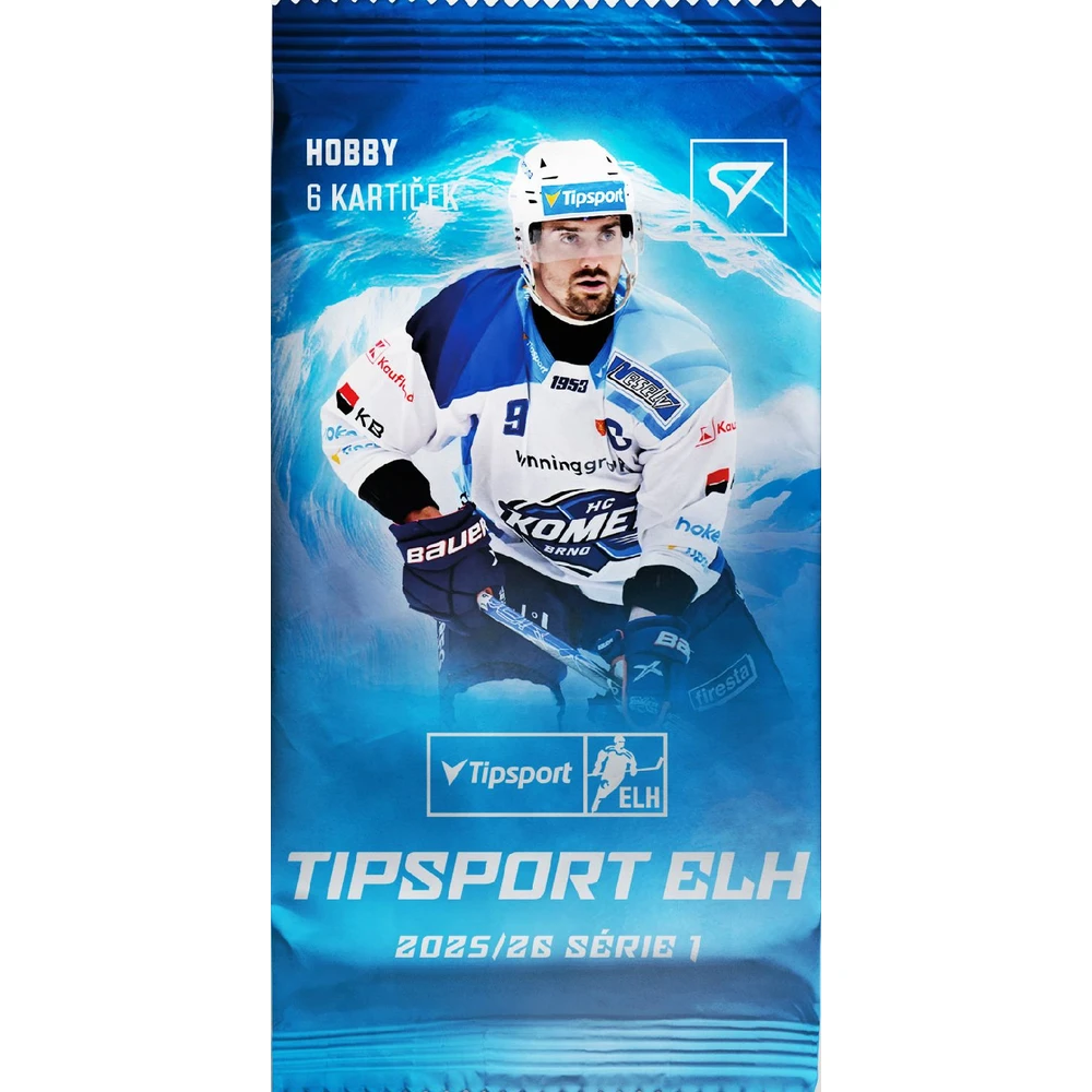 2025-26 SportZoo Tipsport ELH Series 1 Hockey Hobby Balíček