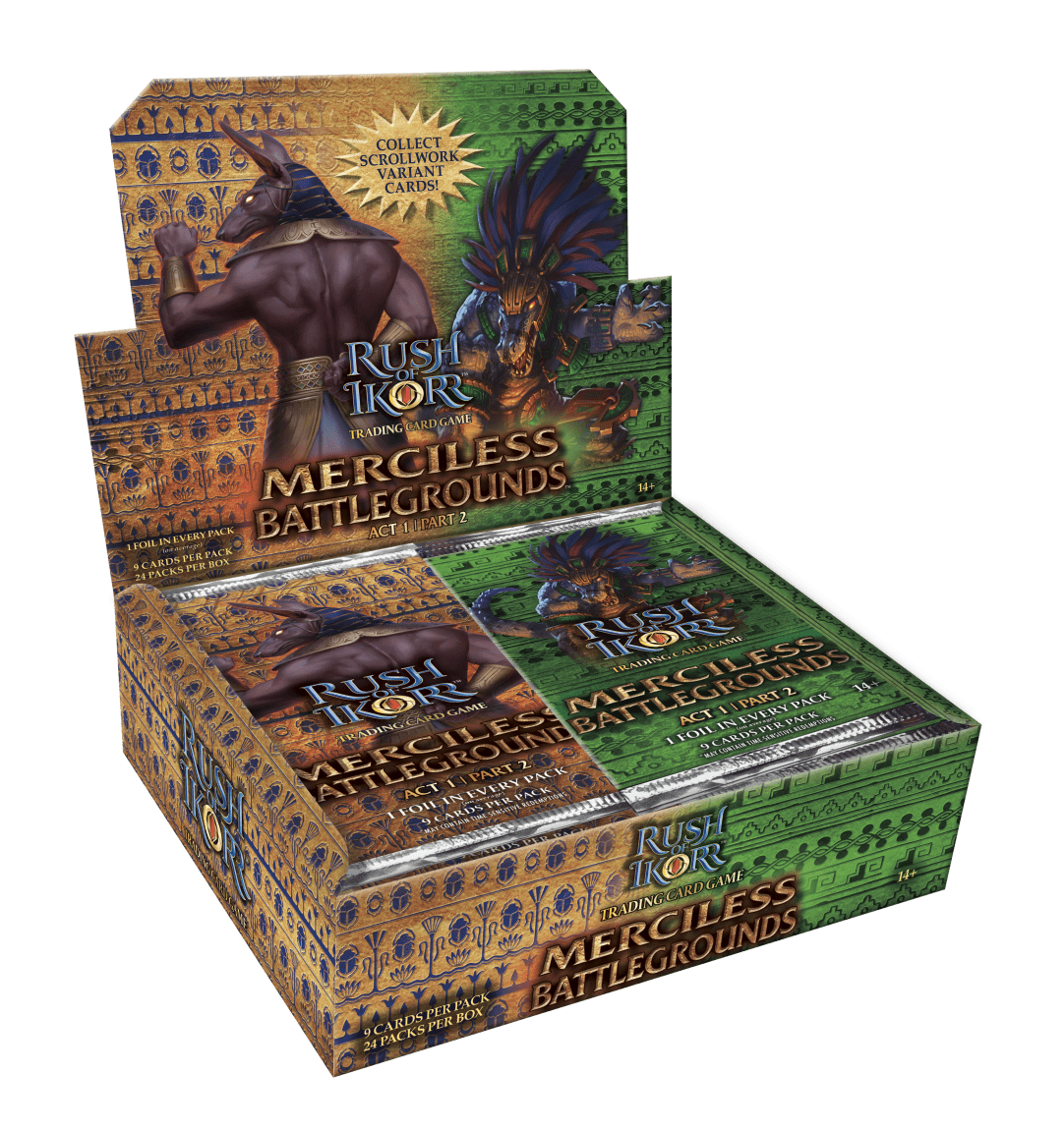 2025 Upper Deck Rush of Ikorr TCG Merciless Battleground Booster Box